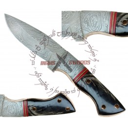 PERFORMANCE CENTER SPORTING BOWIE DAMASCUS STEEL FORGED KNIFE